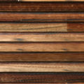 Faded stained wooden siding